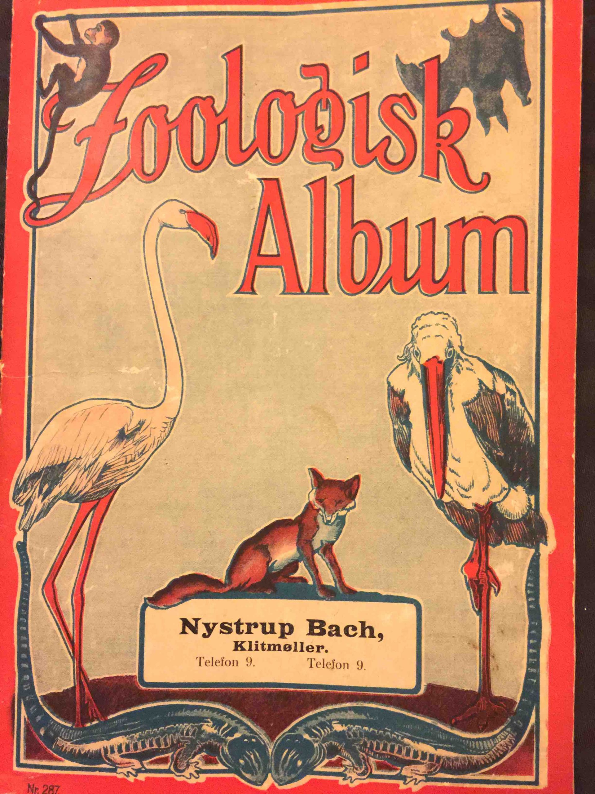 Zoologisk Album fra Nystrup Bach, Klitmøller