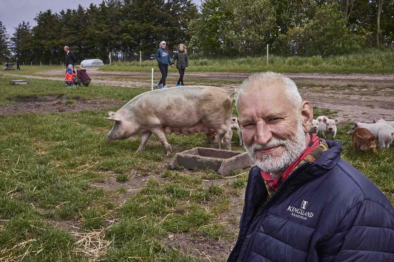 Også en økologisk gris grynter