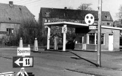 Gamle bilhuse fra Thisted (1 af 3)