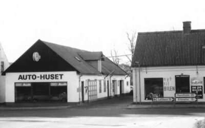 Gamle bilhuse fra Thisted (2 af 3)