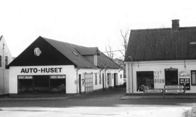 Gamle bilhuse fra Thisted (2 af 3)