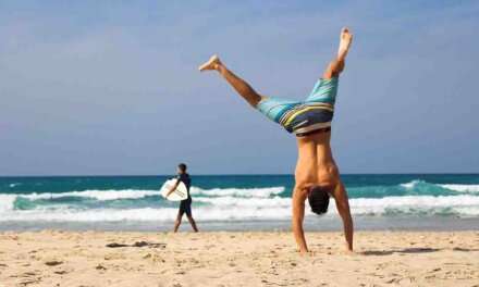 Brokkassen er med på ferie