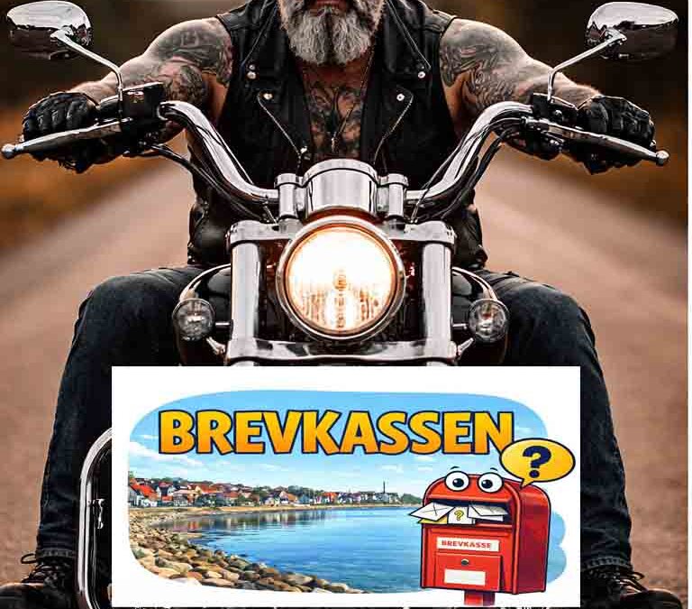 Nabo med stor hund