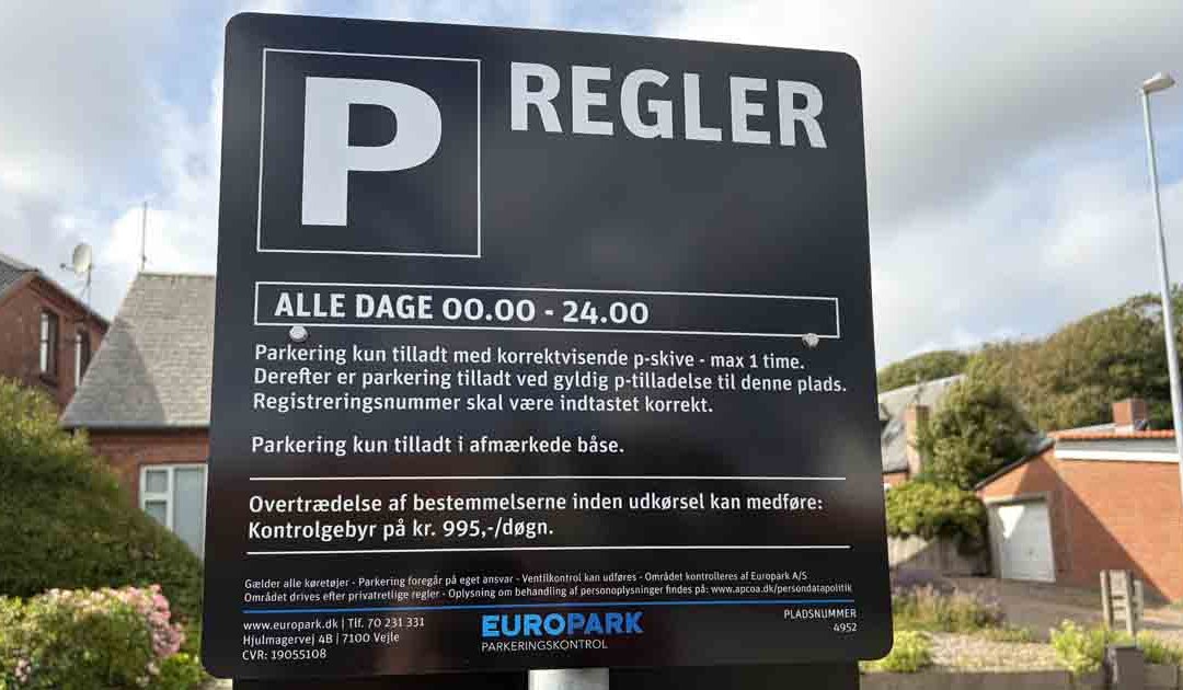 995,- i p-bøde!