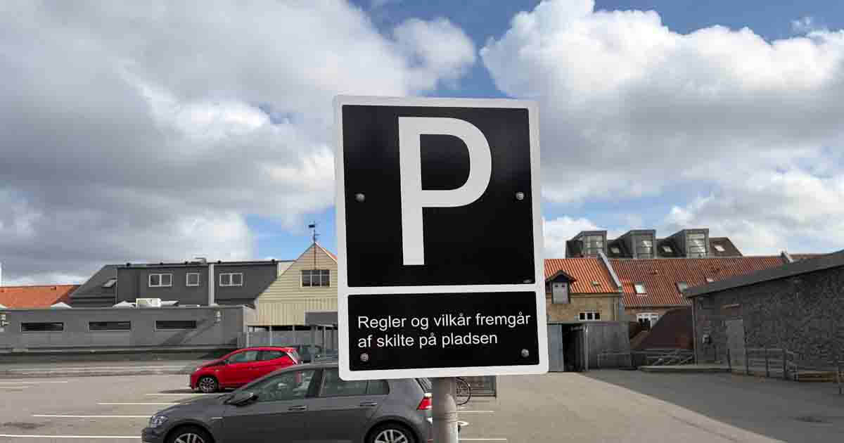 Parkering gl. Rema 1000